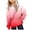 Red, variant on BOBOGOJP Cute Hoodies for Teen Girls Trendy Preppy Hooded Sweatshirts Oversized Long Sleeve Shirts Gradient Clothes for Girls (Green, 5-6 Years)