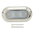 thumbnail image 1 of Luz LED subacuática DC12V/24V 316 acero inoxidable IP68 lámpara impermeable para barcos para yates marinos, 1 of 5