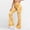 Orange, variant on Abomasnow Women's High Waist Flare Pants Tummy Control Floral Print Bell Bottom High Stretch Yoga Pants for Workout Athletic Gym