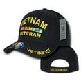 thumbnail image 2 of The Legend Milit Caps, Vietnam Vet,Black, 2 of 2