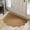 Khaki, variant on Custom Shaped Decorative Entryway Mat Personalized Doormat for Front Door Non Slip Indoor Outdoor Absorbent Dirt Trapper Heavy Duty Carpet with Name Monogram House Number