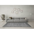 thumbnail image 3 of Ahgly Company Indoor Square Oriental Gray Industrial Area Rugs, 4' Square, 3 of 4