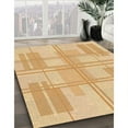 thumbnail image 3 of Ahgly Company Machine Washable Indoor Square Transitional Orange Area Rugs, 6' Square, 3 of 7