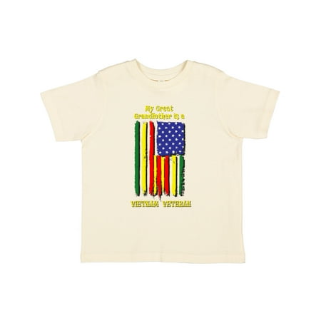 

Inktastic My Great Grandfather is a Vietnam Veteran Gift Toddler Boy or Toddler Girl T-Shirt