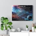 thumbnail image 6 of Scripture Walls Psalm 24 Christ is King Bible Chapter Canvas Christian Wall Art Ready to Hang Unframed, 6 of 10