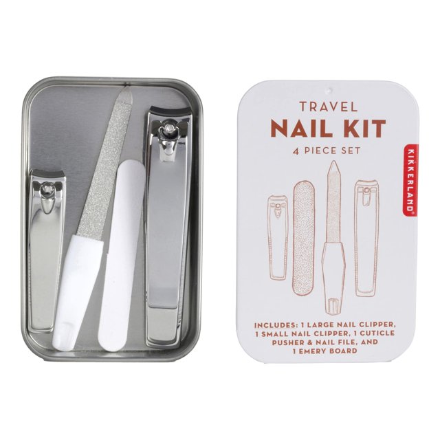 Kit de cuidado de uñas de viaje Kikkerland CD142