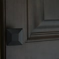 thumbnail image 5 of GlideRite 1.375 in. Modern Square Cabinet Knob, Matte Black, 5 of 5