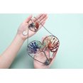 thumbnail image 4 of Heart Chakra Healing Crystal Tree of Life Hanging Ornament Wire Quartz Gemstone Wall Hanger Home Office Windows Decoration Meditation Balancing, 4 of 5