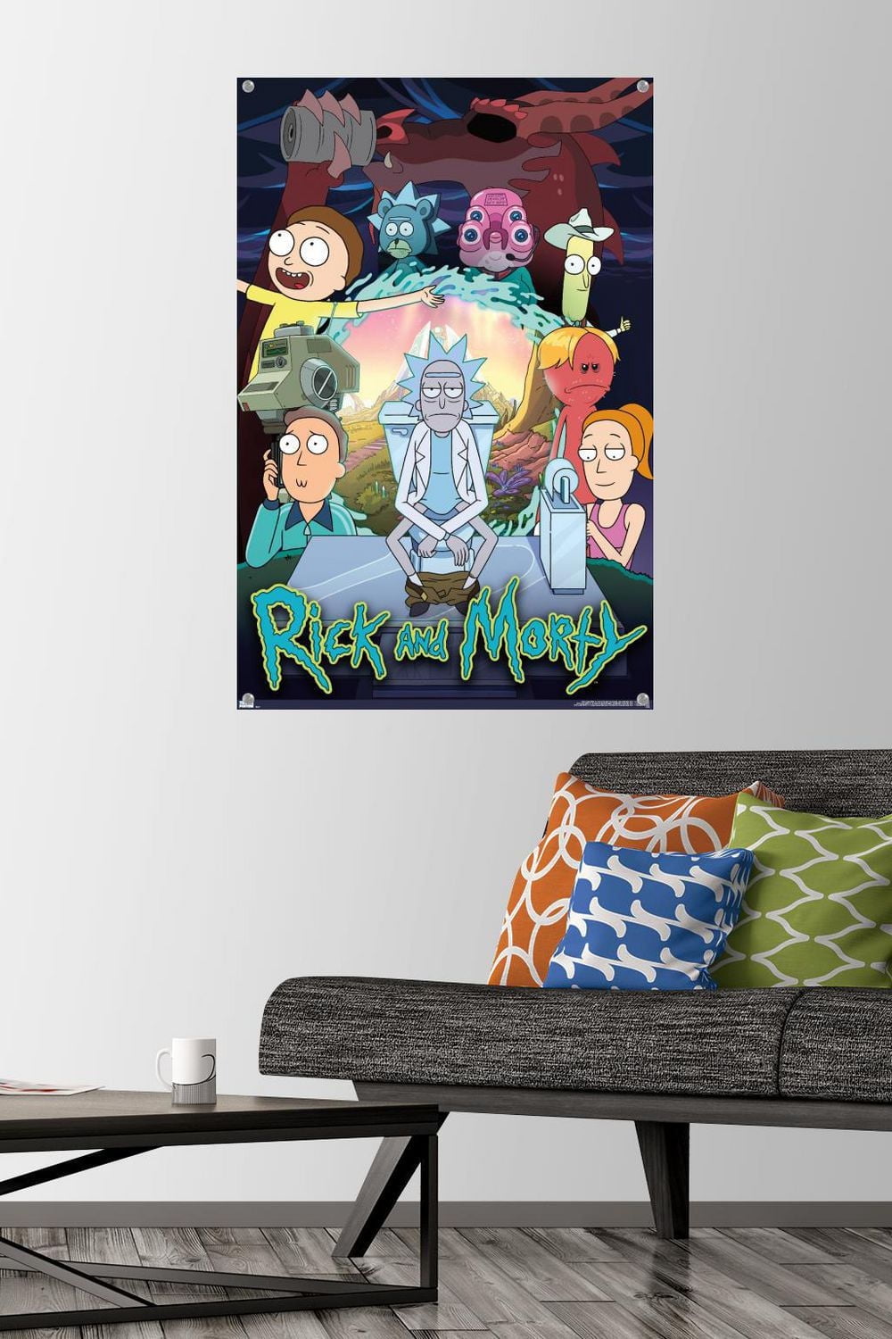 Rick And Morty - Season 4 Group Wall Poster