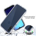 thumbnail image 5 of Mantto For Motorola Moto E 2020 Case, Front & Back 360 Full Body Clear Bumper Protection Case - Shock Proof edges Slim Hybrid Back Silicone Rubber TPU Gradient Color Phone Case - Clear, 5 of 8