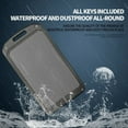 thumbnail image 5 of Zinc Alloy Key Card Holder Key Case Shell Keychain For BMW  Car Remote  Key Case Car Protector Accessories Interior, 5 of 26