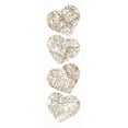 thumbnail image 2 of Grey, Jace 9x18 White Modern Wood Framed Museum Art Print Titled - Map To  Your Heart  2, 2 of 4