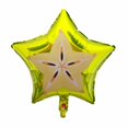 thumbnail image 1 of (Modelo popular) Globo De Aluminio De Frutas De 18 Pulgadas Melocotón Sandía Kiwi Fresa Naranja Piña Verano Fiesta Decoración Suministros Niños Pelota De Juguete, 1 of 3