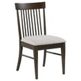 thumbnail image 3 of Everton Wood Dining Side Chair Dark Walnut (Set of 2), 3 of 13