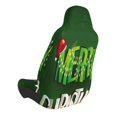 thumbnail image 2 of Balery Merry Christmas Funda de Asiento para Auto con Diseño - Cubierta Frontal Suave y Transpirable con Protector Antideslizante- 1 Unidad, 2 of 5
