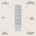 thumbnail image 3 of JONATHAN Y MODERN PERSIAN Cherie French Cottage Runner Rug, 2 x 10, Gray/Cream, 3 of 9