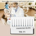 thumbnail image 3 of Juego de 50 fresas de diamante dentales de alta velocidad FG de 1,6 mm para dentistas., 3 of 13