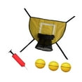 thumbnail image 4 of Dualoai Trampoline Basketball Hoop Attachment Soft Basketball Goal for Training Kids Yellow Ball, 4 of 9