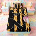 thumbnail image 3 of meiyoeat Girls Baseball Games Twin Sheets For Ball Gamer,Colorful Ice Cream Drip Bedding For Kids,3 Pieces, 3 of 6