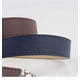 thumbnail image 4 of Zhuge Cinturón de cuero clásico unisex para vaqueros de 1,1 pulgadas de ancho (negro), talla única, 4 of 5