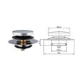 thumbnail image 3 of Tapón de drenaje de punta Universal para baño y cubierta, tapón de drenaje para bañera, reemplaza el elevador, punta de punta Tri, 3 of 5