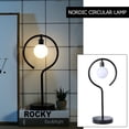 thumbnail image 2 of FUTUREORYY Lampe Rétro Fer Noir pour Chambre et Salon 1Ensemble, 2 of 7