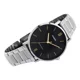 thumbnail image 5 of Reloj pulsera Casio MTP-VT01 con correa de acero inoxidable color plateado - fondo negro, 5 of 8