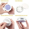 thumbnail image 5 of Puck Lights with Remote Control, Led Under Cabinet Light, 4000k Neutral Light , Battery Operated, Dimmable, Timing, Wireless Push Lights for Closet,Counter, Display, Shelf, Attic(3 Packs), 5 of 7