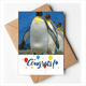 thumbnail image 1 of Muchos Pingvinos Barbiquejo naturaleza ciencia foto Sobre de la Carta de felicitación de la tarjeta de matrimonio, 1 of 4