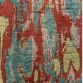 thumbnail image 3 of Plutus Brands Multi-Color Plutus Velvet Ikat Luxury Throw Pillow 20 in x 30in, Double Sided 20" x 30" Queen, 3 of 8