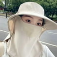 thumbnail image 3 of Summer All-around Sun Hat Breathable Face Mask Neck Sun Outdoor Female Sun All-in-one Hat, 3 of 8