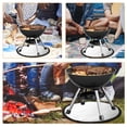 thumbnail image 6 of Aluminum Glass Fiber Fire Resistant Mat Prevention BBQ High Temperature Resistance Round Barbecue, 6 of 6