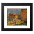 thumbnail image 2 of Kristian Zahrtmann 14x12 Black Modern Framed Museum Art Print Titled - Sunshine Morning in Civita D 'Antino (1904 - 1905), 2 of 5