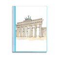 thumbnail image 1 of Brandenburg Door in Eastern Germany Book Sheet Protectors Portfolio Binder Folder, 1 of 3