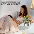 thumbnail image 6 of 6 Pcs Disco Ball Vase Disco Ball Planter for Centerpieces Disco Ball Decor Flower Vase with Mirror Glass for Wedding, 6 of 6