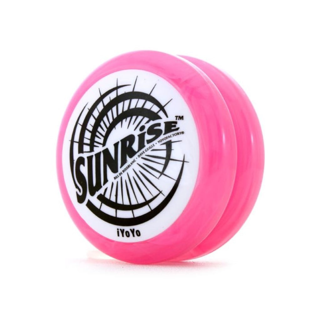 iYoYo SUNRiSE YoYo Polycarbonate Looping YoYo (Pink with White Cap