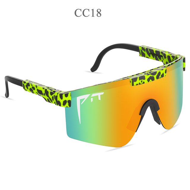 Pit Viper Gafas de sol UV400 Gafas de sol Hombres Mujeres Adultos Gafas al aire libre Gafas deportivas Mtb Shades sin caja