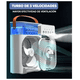 thumbnail image 3 of Ventilador Portátil Con Humidificador De Aire Y Luz Led 4en1, 3 of 8