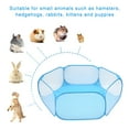 thumbnail image 3 of Tente Cage pour Petits Animaux, Parc Pliant pour Petits Animaux, Extérieur Intérieur, Clôture d'Exercice pour Animaux, Support en Métal pour Hamster de Guinée, 3 of 12