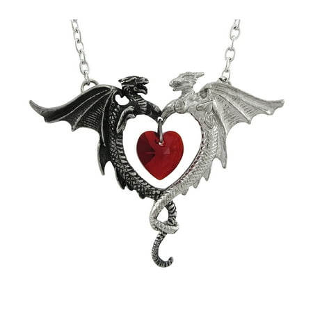 Alchemy Gothic Coeur Sauvage Dragon Pendant / Necklace