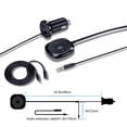 thumbnail image 3 of Receptor de kit de coche Bluetooth, adaptador de audio manos libres con micrófono incorporado y clip de ventilación, cargador de coche USB 2.1a, 3 of 5