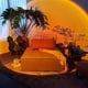 thumbnail image 2 of Lámpara de proyección de puesta de sol, cabezal de lámpara giratorio de 180 grados que crea puestas de sol de California, portátil y liviana con interfaz USB para un amplio uso en fiestas,, 2 of 8