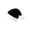 Black, variant on Christmas Knit Santa Hat for Women, Pineapple Texture Warm Winter Beanie Hat with White Pom Pom Pink