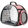 thumbnail image 1 of Bolsa de transporte para gatos, perros y otras mascotas, bolso ligero y transpirable con correa para el hombro para viajes, bolsa portátil para mascotas, cestas de transporte, avión T, 1 of 1