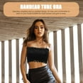 thumbnail image 3 of unbranded 3Pcs Strapless Lace Bralettes for Women Tube Tops Bra with Nylon Material for Girls and Women, 3 of 8