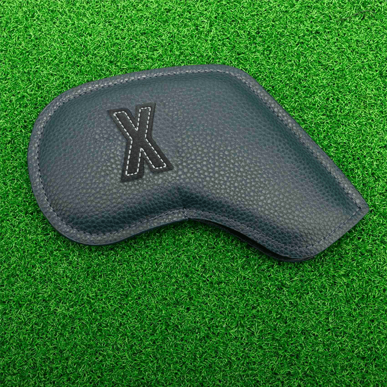 20x Golf Iron Head Cover Iron Head Cover Wedge Cover/Golf Club Covers PU  Leather Waterproof Number 4/5/6/7/8/9/P/S/