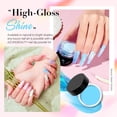thumbnail image 3 of Kit de uñas AZUREBEAUTY Dip Powder con taladro eléctrico para uñas, 24 colores, 3 of 9