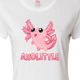 thumbnail image 4 of Inktastic Axolittle- Cute Baby Axolotl Women's T-Shirt, 4 of 5