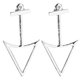 thumbnail image 1 of Triángulo Pendientes De Moda De Joyería Cuelgan Geométricas Perno Prisionero Del Oído Pteado Sunnimix none, 1 of 7