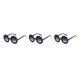 thumbnail image 4 of Qarigey Gafas ópticas Gafas de girasol Accesorios de ropa adorables con marco adecuado facial Negro brillante Type1 NO1 Qarigey CBP277269, 4 of 6